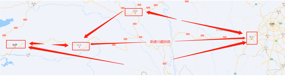 修建新川藏鐵路的意義？(圖1)